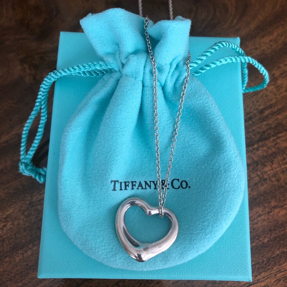 Tiffany & Co Elsa Peretti Open Heart Pendant